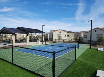 Pickleball court